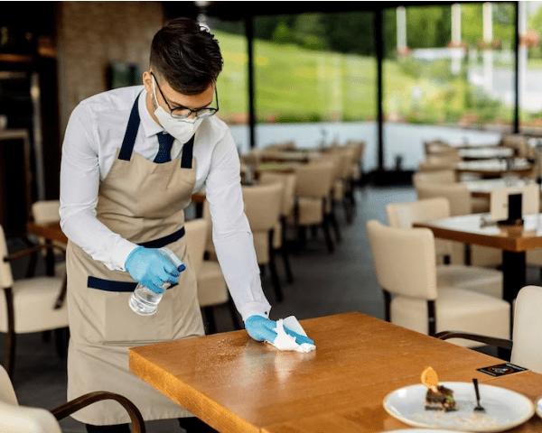 Restaurant & Pub bar cleaning