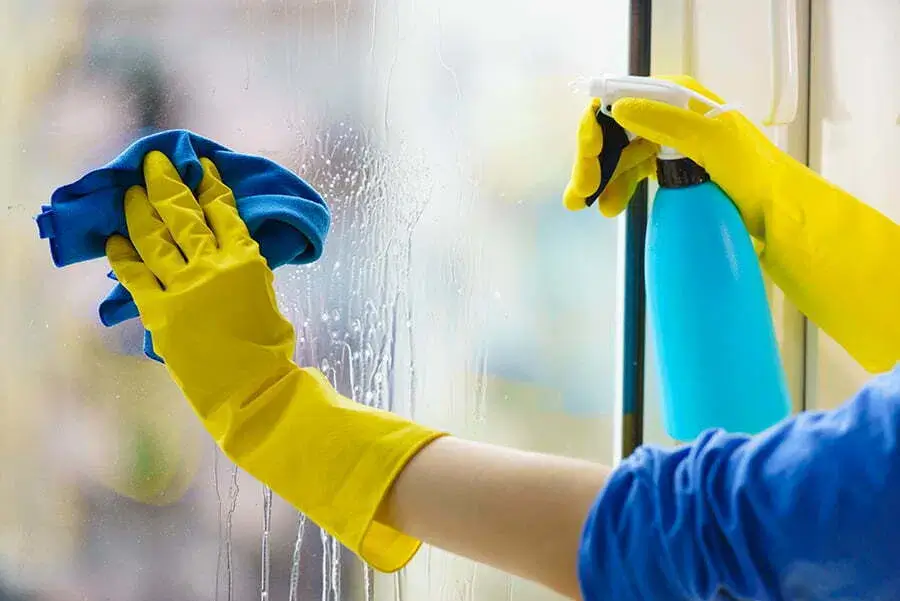 11. Indoor outdoor Glass cleaning